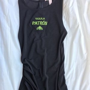 Patron Tequila Black Dress